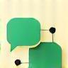Collaboration and chat icon for communication